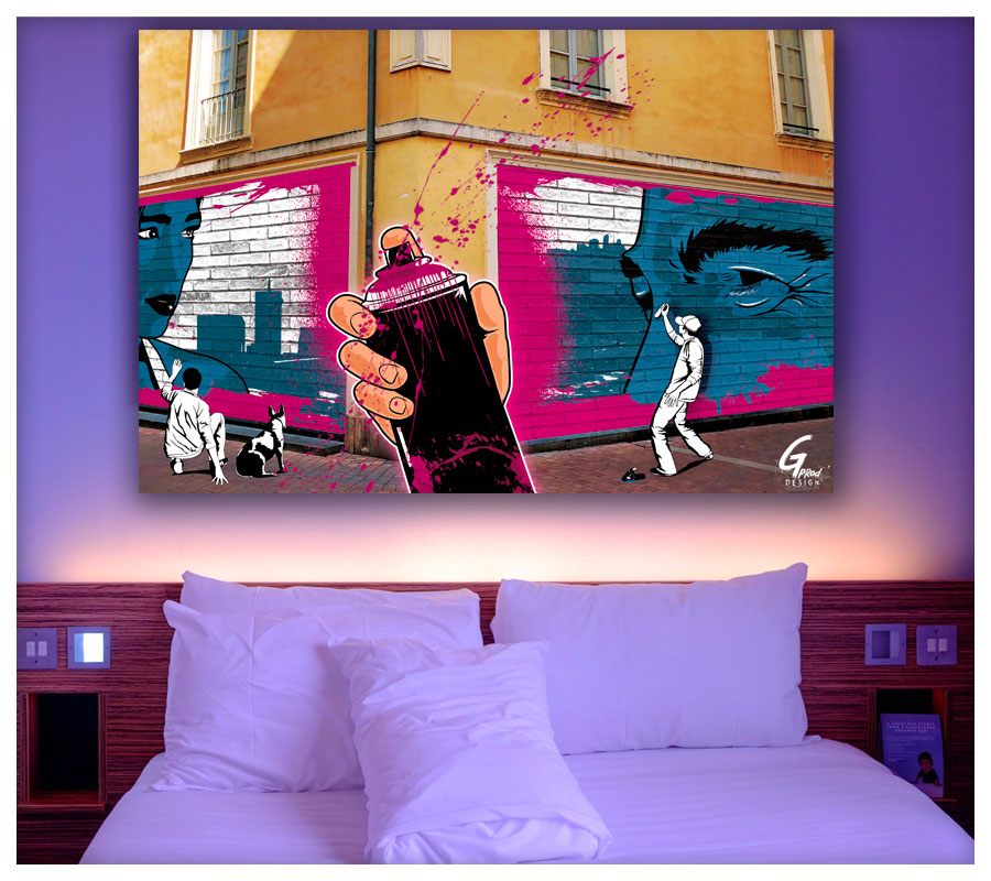 Street Art — création Gprod Design